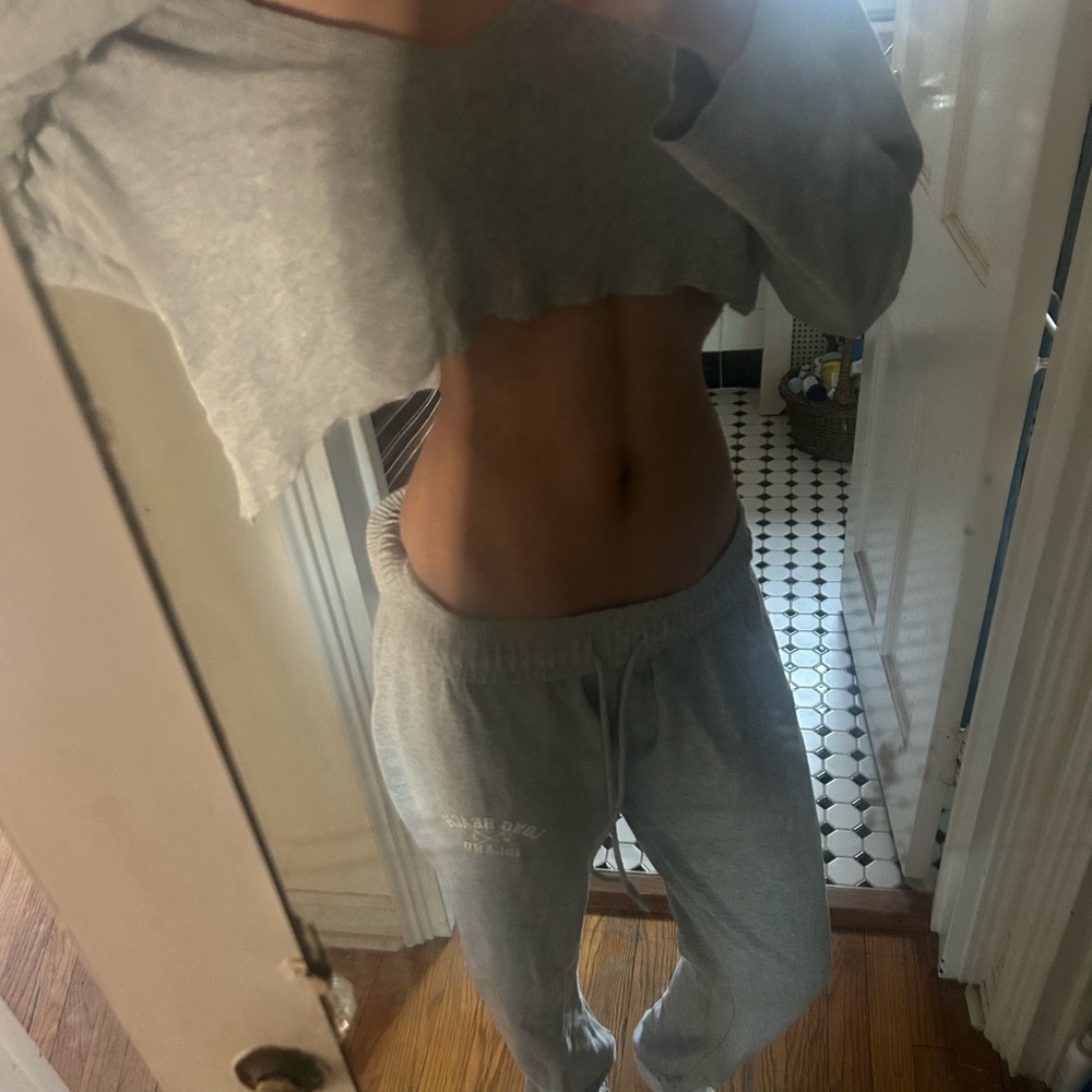 grey LBI sweatpants
